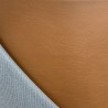 4MM Foam Backed Leatherette Fabric Chestnut