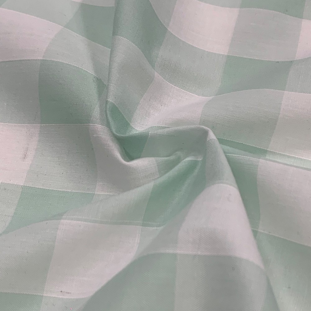 Gingham Fabric 1 inch Check - EU Fabrics