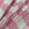 Gingham – 1 inch Checks Baby Pink