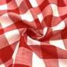 Gingham – 1 inch Checks Red