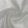 Crystal Organza Fabric SILVER