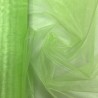 Crystal Organza Fabric Lime