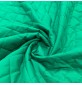 Quilted Fabric Polycotton Double Diamond Green