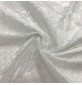 Crushed Velvet Fabric White