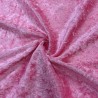 Crushed Velvet Fabric Pink