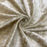 Crushed Velvet Fabric Gold