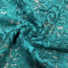 Corded Lace Fabric Teal