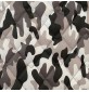 7oz WATERPROOF FABRIC PU Camouflage print Grey Black