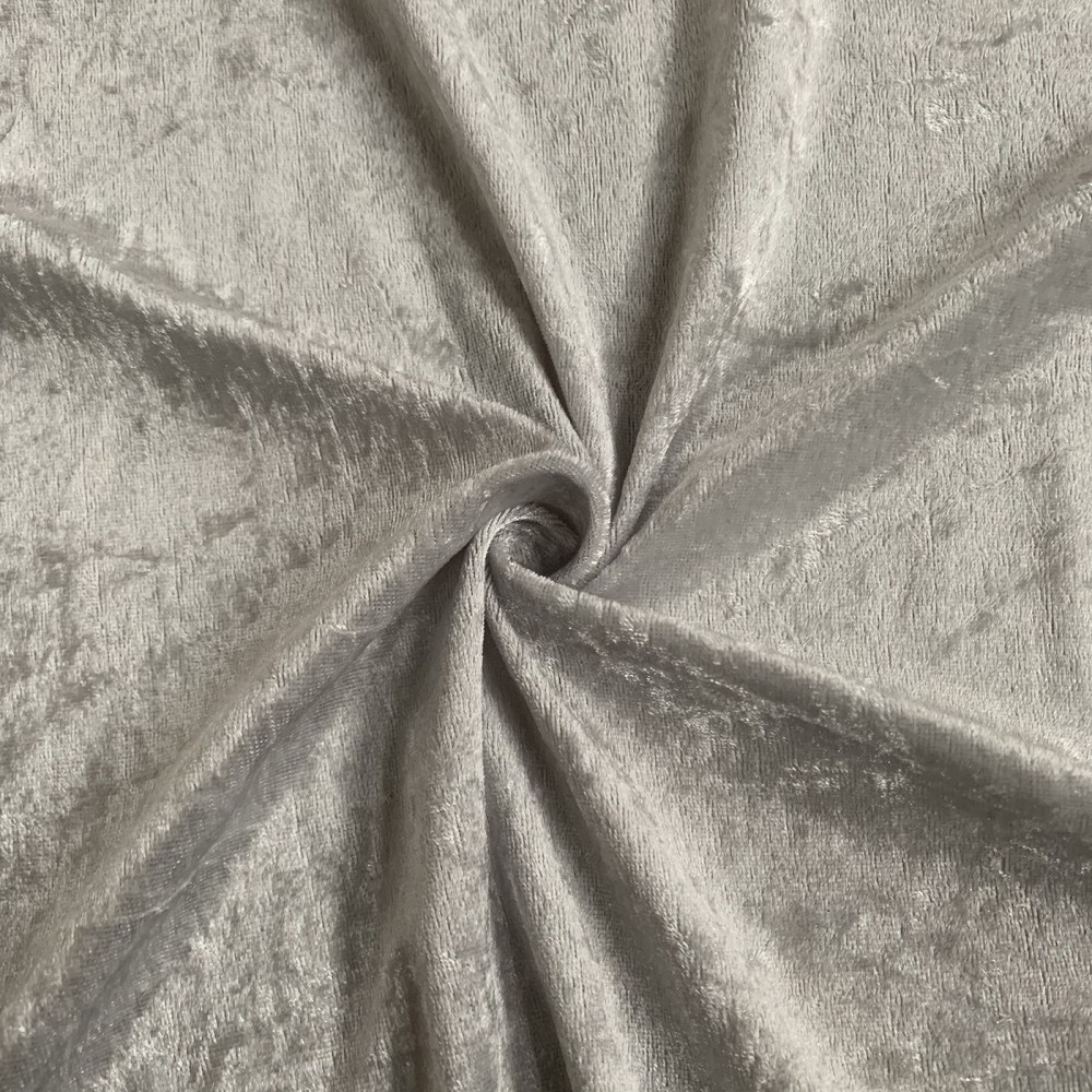 FIRE RETARDANT CRUSHED VELVET FABRIC Premium Soft Curtains Material Dress 150CM Lime