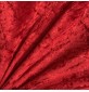 FIRE RETARDANT CRUSHED VELVET FABRIC Premium Soft Curtains Material Dress 150CM Red