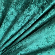 FIRE RETARDANT CRUSHED VELVET FABRIC Premium Soft Curtains Material Dress 150CM Lime