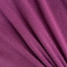 RIBBING FABRIC 55CM Tubular Stretch Knit Trimming Cuffs Garments Chunky Thick Maroon