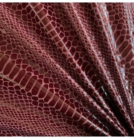 Snake Skin Stretch Dress Making Fabric