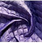 4oz Quilted Water Resistant overlap design Purple