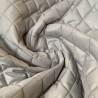 4oz Quilted Water Resistant overlap design Silver Grey