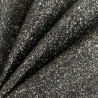 Glitter Fabric Black