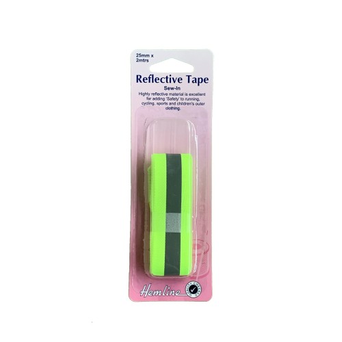 25mm Reflective Tape with 10mm Silver Reflective Stripe