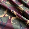 Camouflage print Fleece Fabric Camo