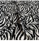 Animal Print Fur Fabric Zebra