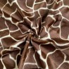 Animal Print Fur Fabric Giraffe