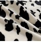 Animal Print Fur Fabric Cow