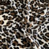 Animal Print Fur Fabric Snow Leopard