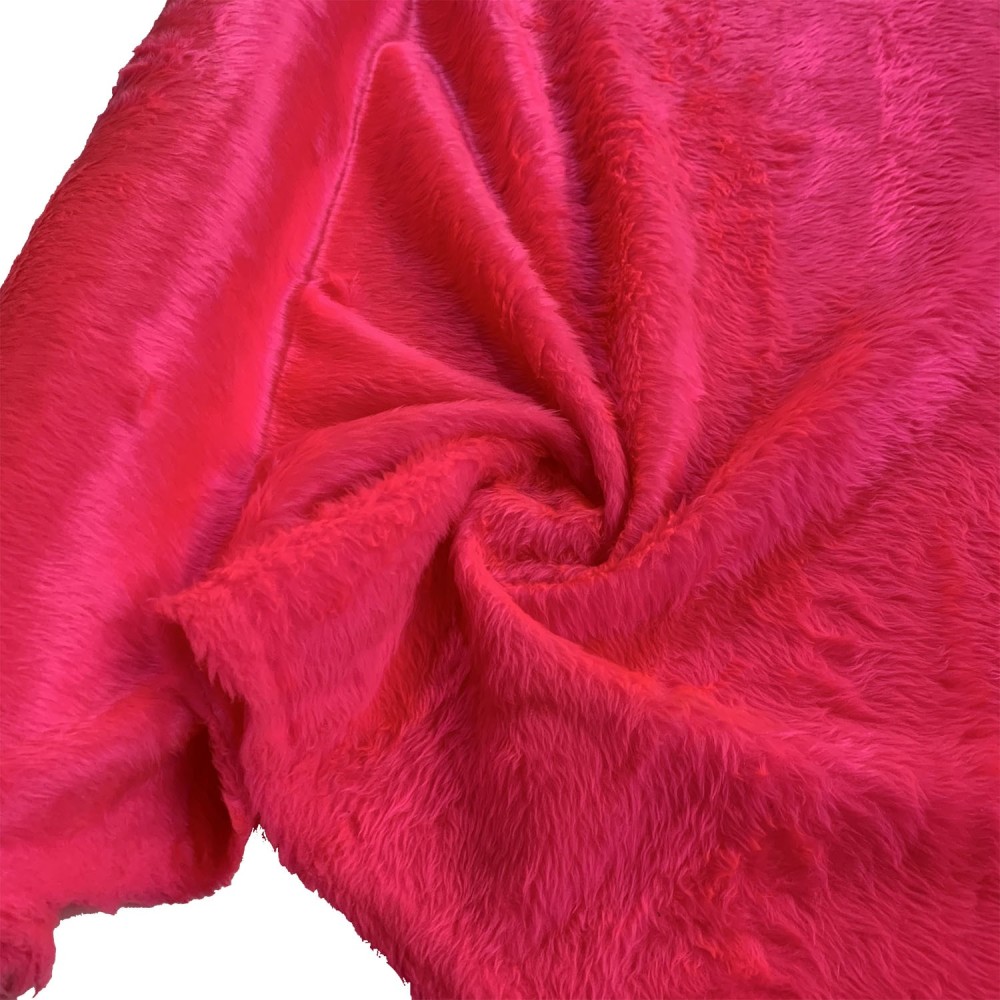 14mm Pile Fur Fabric Malt