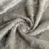 14mm Pile Fur Fabric Dark Grey