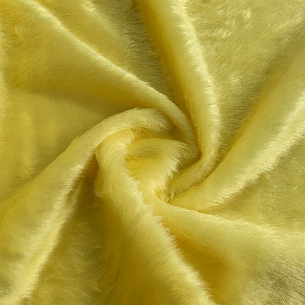 14mm Pile Fur Fabric Malt