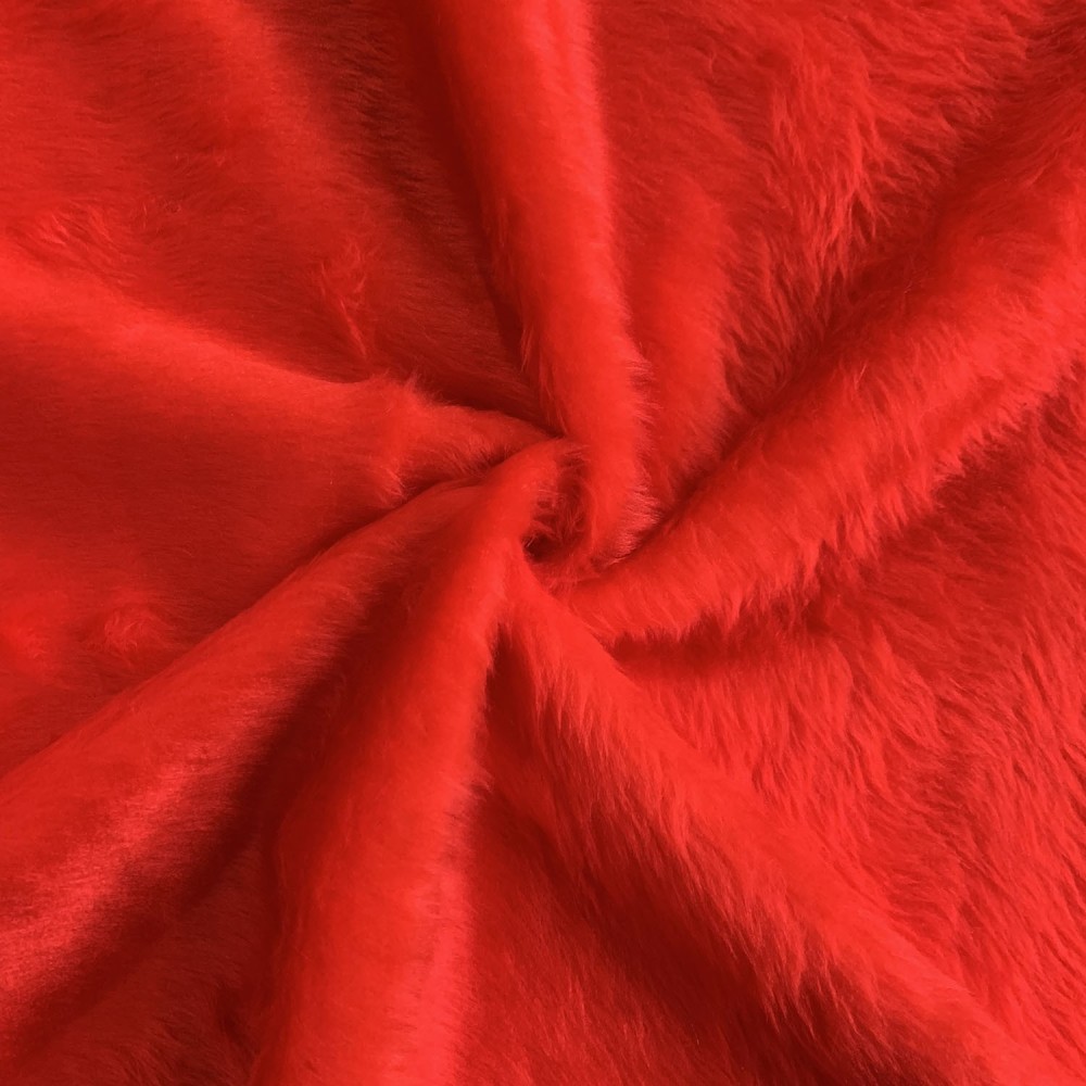 14mm Pile Fur Fabric Malt