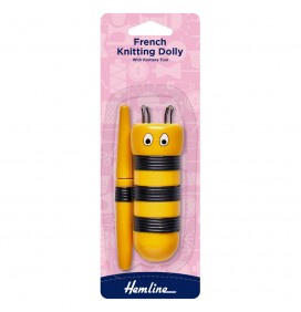 French Knitting Dolly Includes Knitting Awl with Safety cap With Knitters Tool 1 pcs