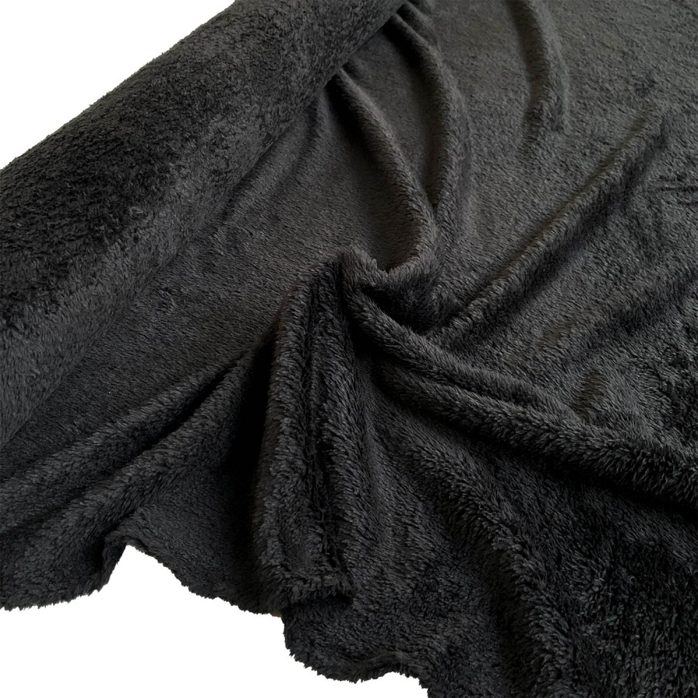 Double Sided Coral Cuddle Fluffy Fleece Fabric - EU Fabrics