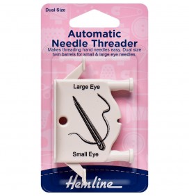 Automatic Needle Threader Makes threading hand needles easy