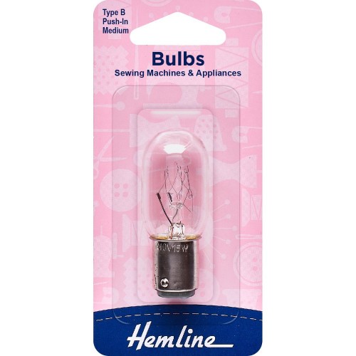 Sewing Machine & Appliances SBC – Bayonet Push-In Bulbs