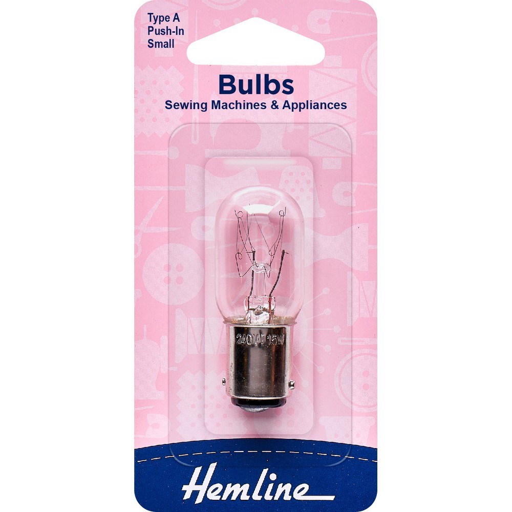 Bulbs Sewing Machine & Appliances SBC – Bayonet Push-In Small
