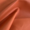 London Leatherette Fabric Textured Orange