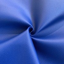 London Leatherette Fabric Textured Royal