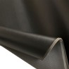 4MM Foam Backed Leatherette Fabric Black