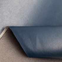 4MM Foam Backed Leatherette Fabric Navy