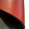 4MM Foam Backed Leatherette Fabric Red