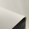 4MM Foam Backed Leatherette Fabric White