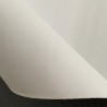 4MM Foam Backed Leatherette Fabric White