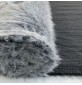 Long Pile Faux Fur Fabric Silver 