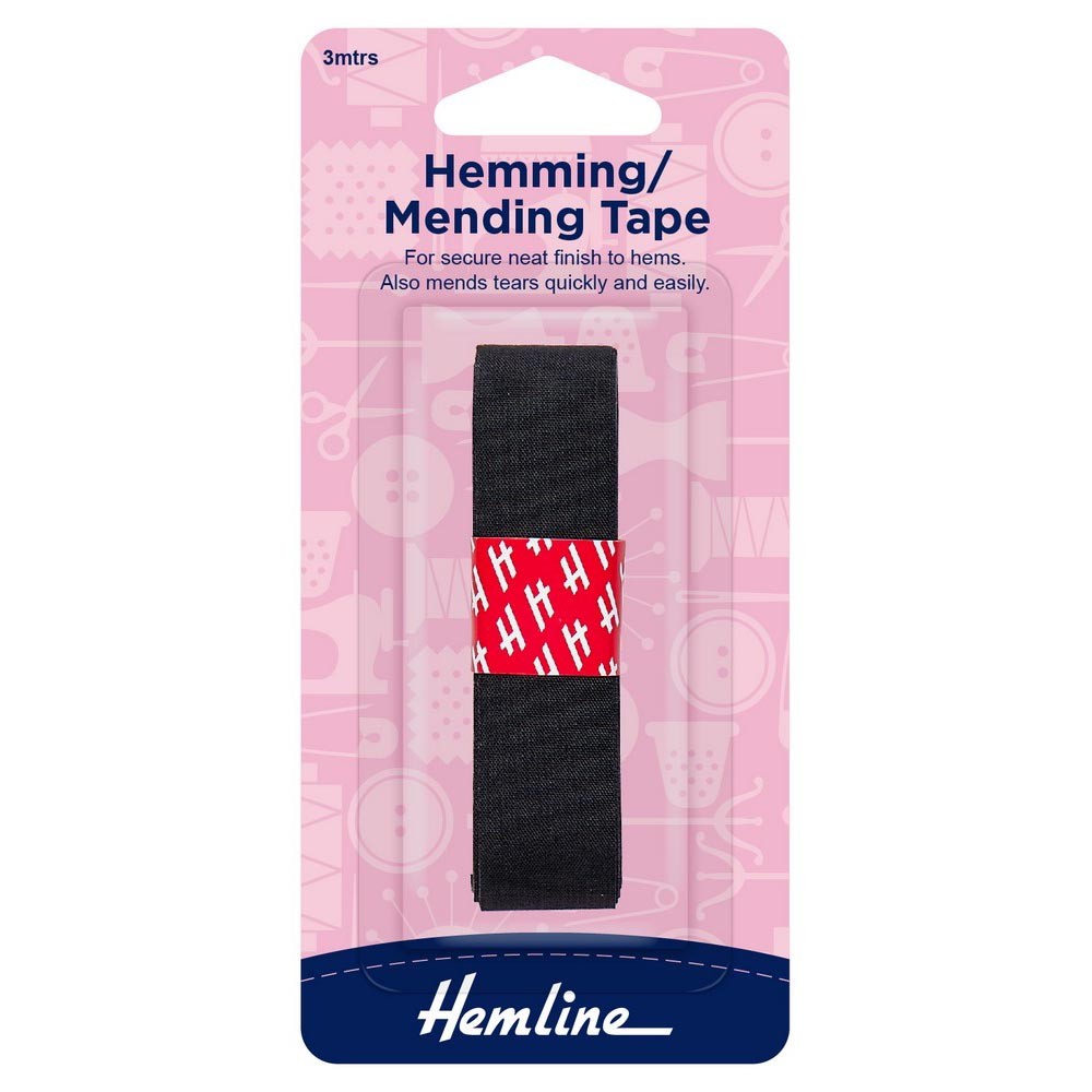 Hemline Hemming Tape: 3m x 20mm - various colours Hemline Hemming Tape: 3m x 20mm - various colours