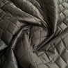 Quilted Fabric Breathable Micro Fibre Black