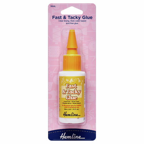 Fast & Tacky Clear acid free glue 50mL