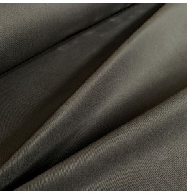 BLACK 17.5oz Waxed Cotton Fabric Canvas Rugged Twill