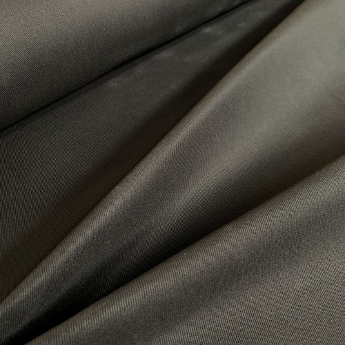 BLACK 17.5oz Waxed Cotton Fabric Canvas Rugged Twill