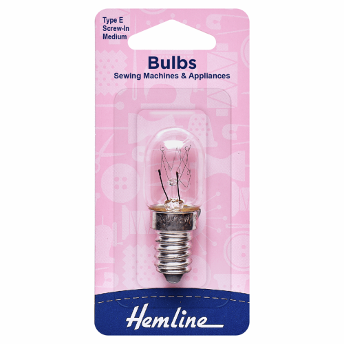 Sewing Machine & Appliances SES Bulbs – Type E - Screw-in Medium