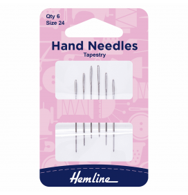 Hand Sewing Needles: Tapestry: Size 24